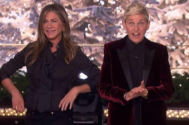 Jennifer Aniston and Ellen DeGeneres gave the entire studio audience of the 'Ellen' show a six-day trip to Abu Dhabi 