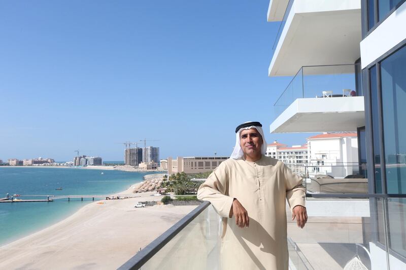 Dubai, November, 13, 2018: Khaled Al Ghaith pose during the interview in Dubai . Satish Kumar for the National/ Story by Shireena Al Nowais