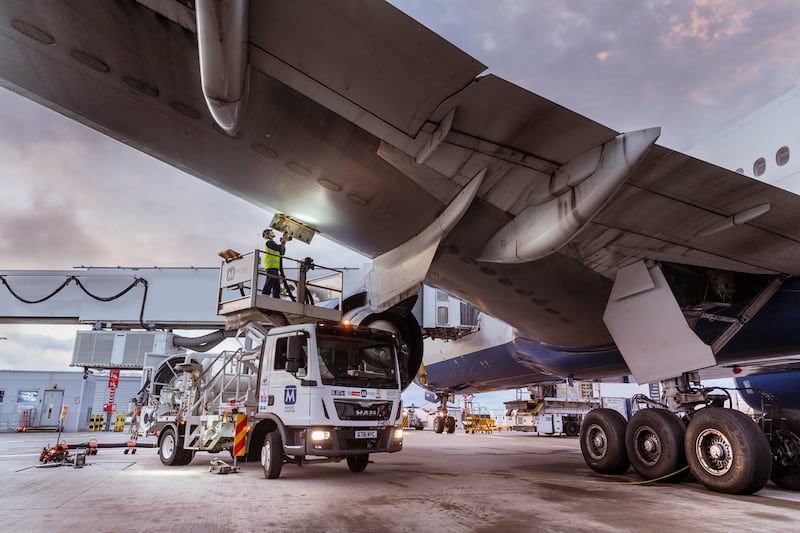 Menzies Aviation is poised to handle 600,000 aircraft turns, two million tonnes of air cargo and 2.5 million fuelling turns annually. Photo: Agility