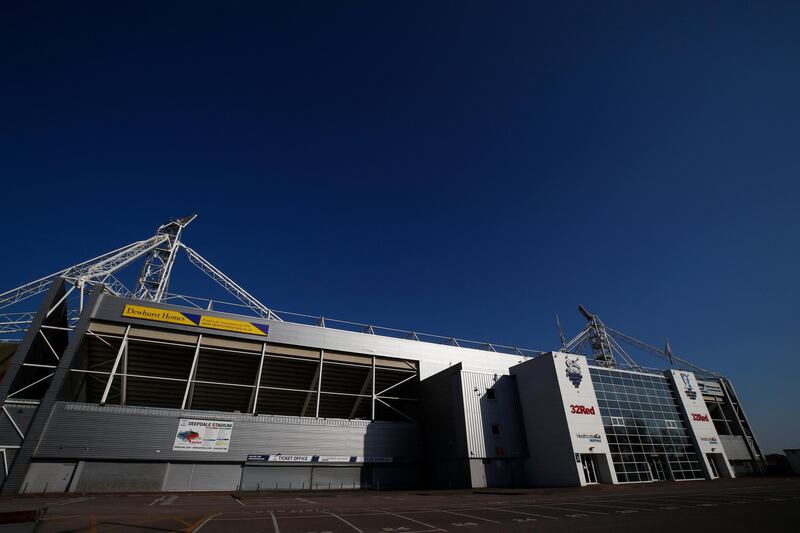 PRESTON, ENGLAND - MARCH 25:  A general view of Deepdale, the home of Preston North End, is seen as football in England remains suspended due to Covid-19 at Preston on March 25, 2020 in Preston, England. (Photo by Clive Brunskill/Getty Images)