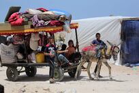 Israel-Gaza war live:  Nearly 450,000 Palestinians forced to flee Rafah, UNRWA says