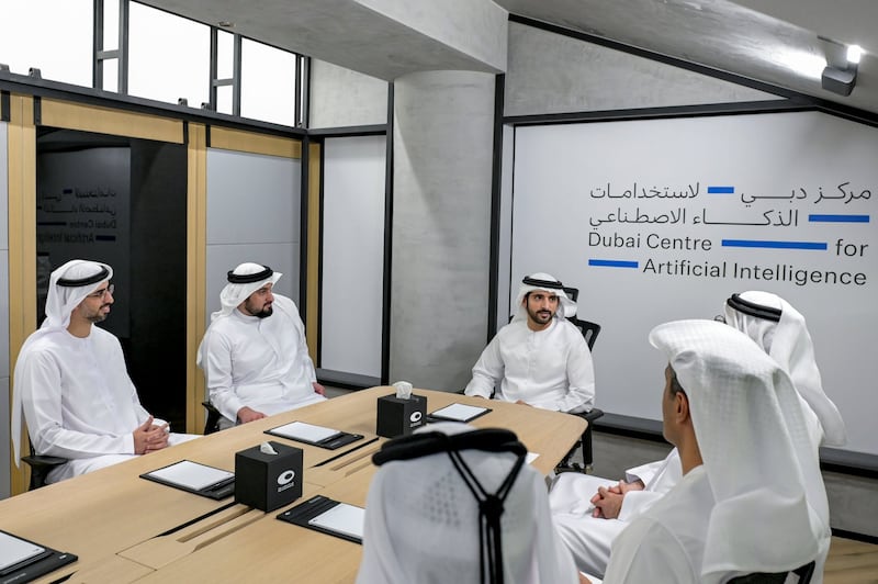 The new centre will train 1,000 government staff on the use of generative artificial intelligence. Dubai Media Office