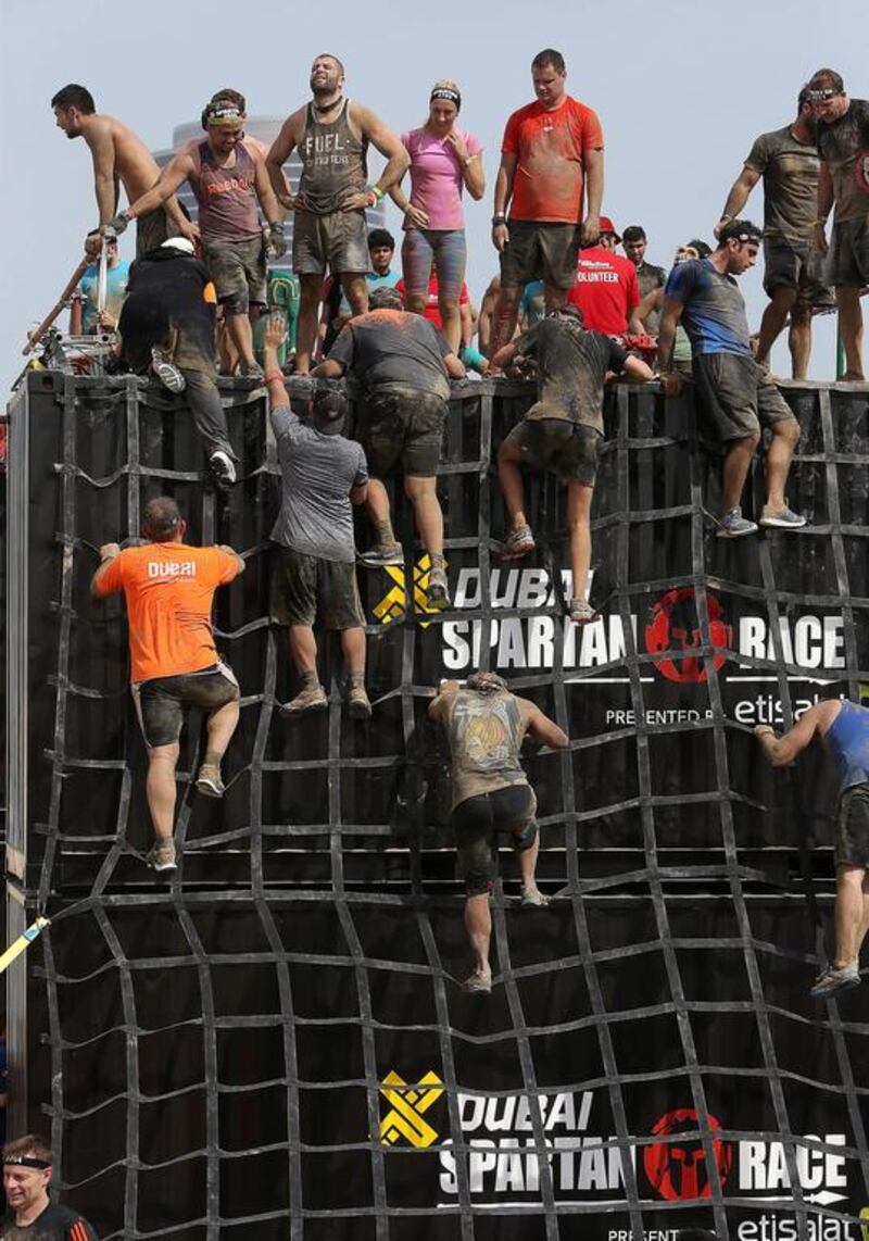 The obstacle race, which began last year with a 5km course, this year added a 13km with 30 obstacles for the more adventurous and a 1.8km with 12 obstacles for juniors, the 5km this year with 20 obstacles.