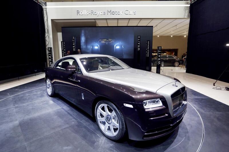 The Rolls-Royce Wraith. Chris Ratcliffe/Bloomberg