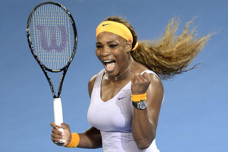 Serena Williams showed Victoria Azarenka who is boss in women's tennis. Bradley Kanaris / Getty Images