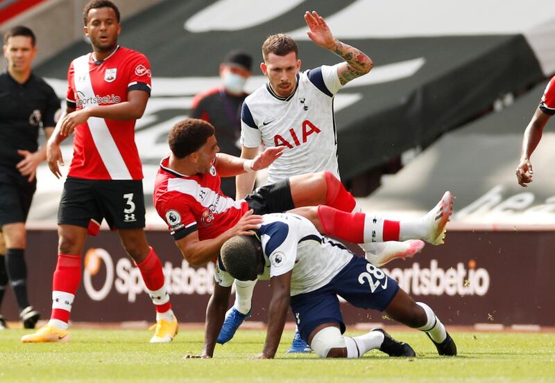 Che Adams – 6: Had two very presentable opportunities, one in either half, but shot both straight at Lloris. Booked in first half, subbed in final 10 minutes. Reuters