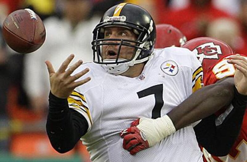 The Pittsburgh Steelers quarterback Ben Roethlisberger will face the Baltimore Ravens' formidable defence today.