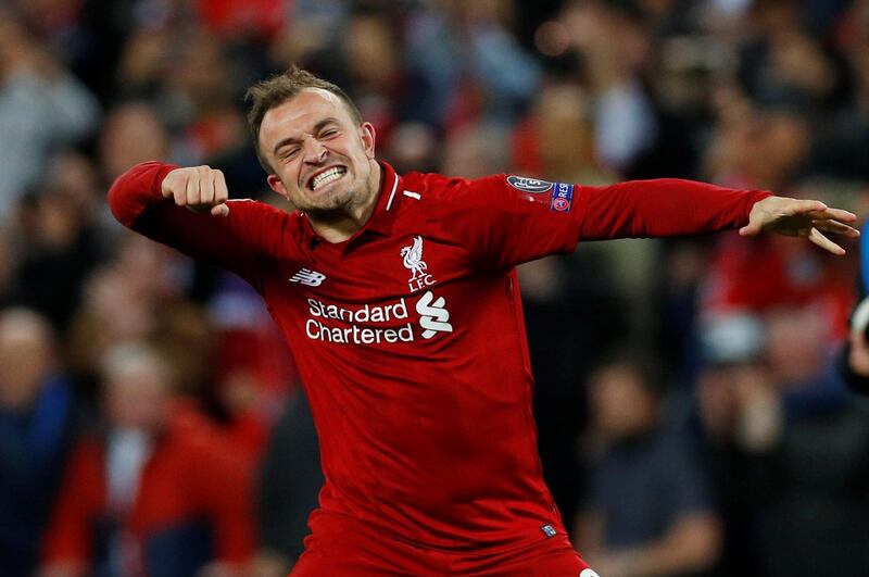 Xherdan Shaqiri: 6/10. Played in the absence of the injured Mohamed Salah. Solid if unspectacular. Reuters