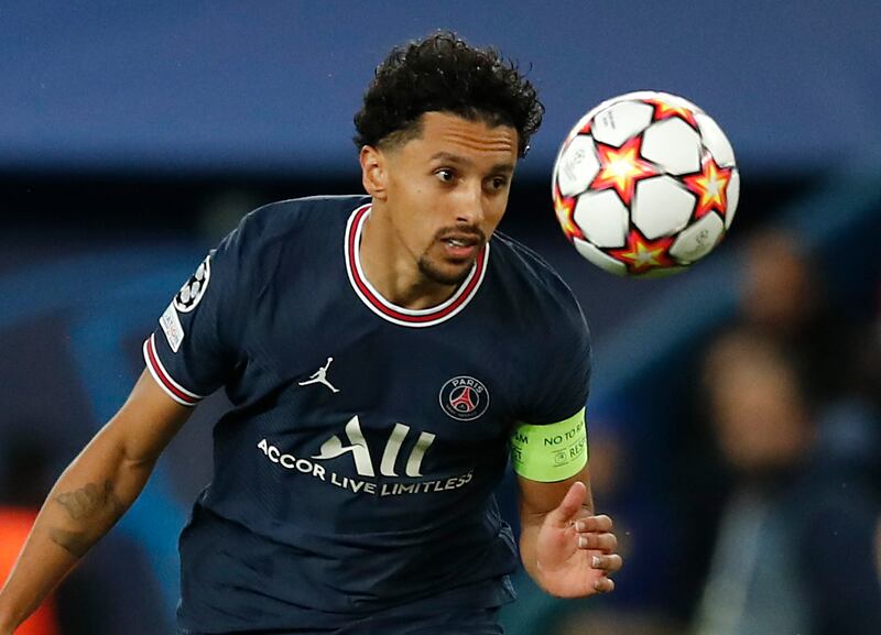 Marquinhos - 5: His pass out from back took out seven Leipzig players and set PSG away on counter-attack for Mbappe goal. But captain – and rest of his teammates at back – looked far from secure as Leipzig ripped through defence all too easily. Reuters