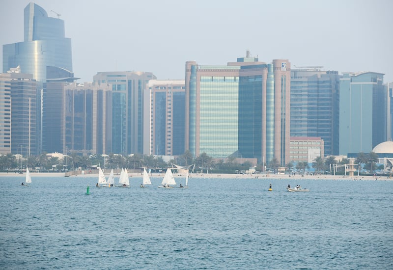 The UAE economy grew by 3.8 per cent on an annual basis in the first quarter of 2023 amid a push to diversify away from oil. Khushnum Bhandari / The National