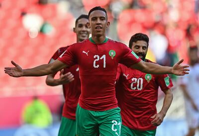 Rahimi Soufiane's form for Al Ain has earned him a recall to the Moroccan national team. EPA