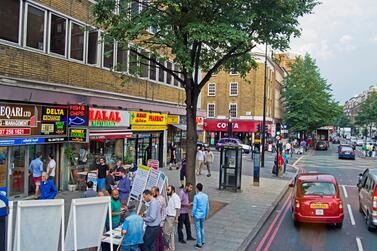 View of Edgware Road, London, England, United Kingdom Alamy