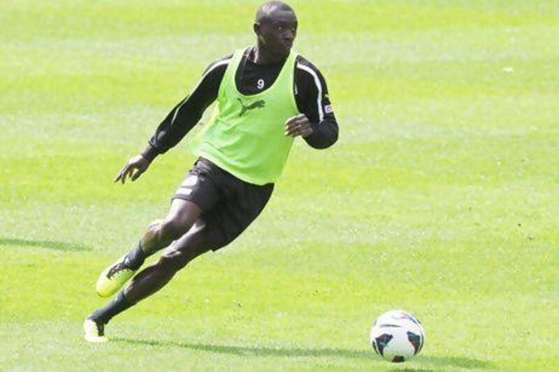 Papiss Cisse is now training on his own back in England after leaving Newcastle United’s pre-season camp in Portugal.