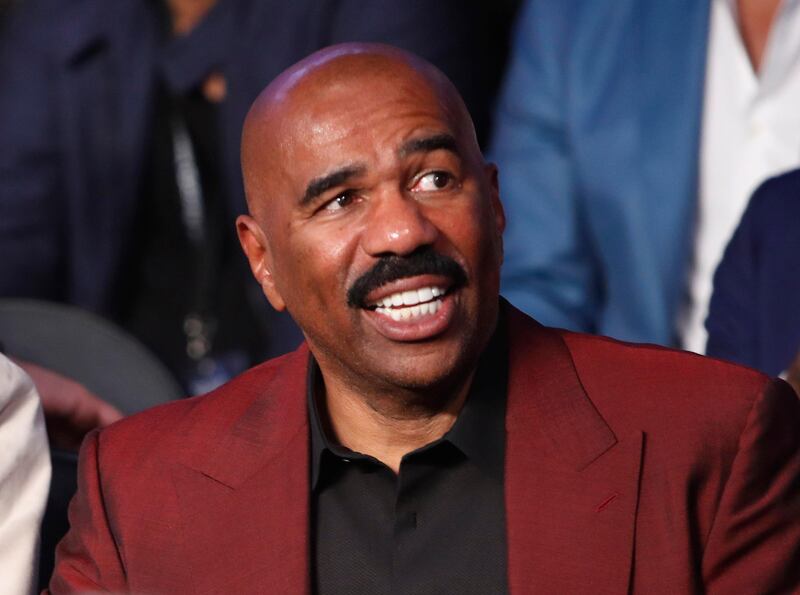 Steve Harvey after the fight. Reuters