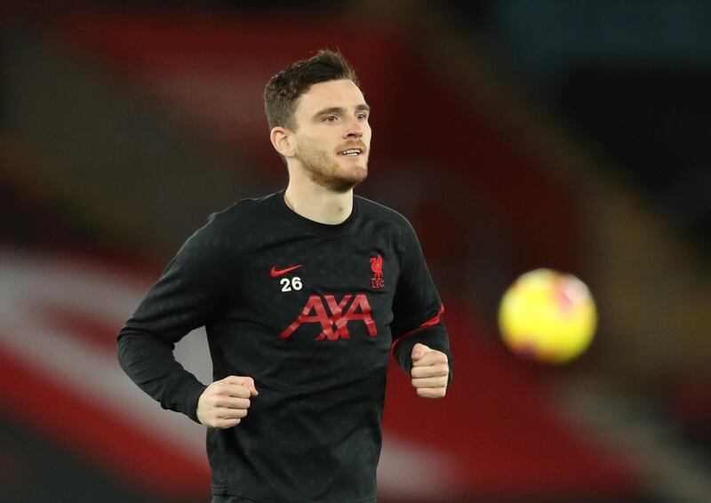 Andrew Robertson - 6. The Scot ranged upfield but his deliveries were not up to the usual standard. At least he produced an element of threat. Reuters