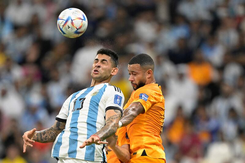 Cristian Romero - 7. Made some great interventions, especially when dealing with crosses into the box and set-piece deliveries. Was booked for a handball. AFP