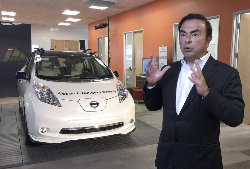 Japanese and French finance and economy ministers met and pledged support for the alliance between Nissan and Renault following Mr Ghosn's arrest. AP 