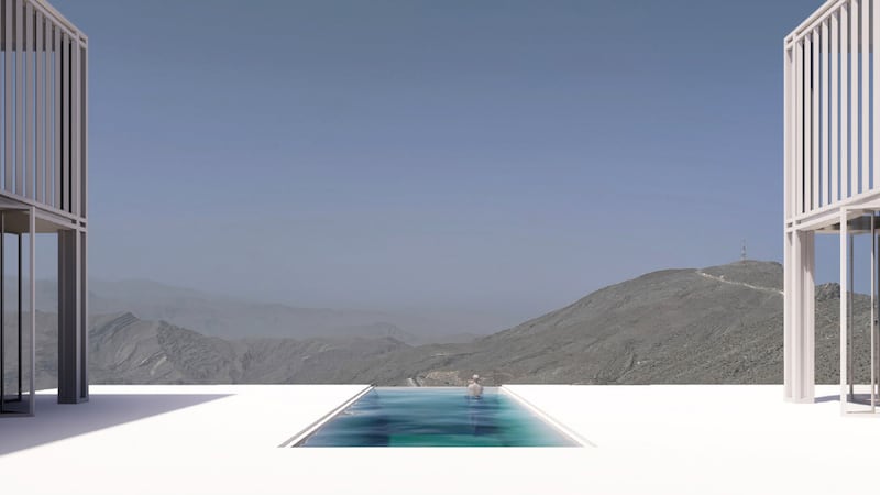Earth Hotels Altitude will open in Ras Al Khaimah with untouched mountain views. Photo: Earth Hotels