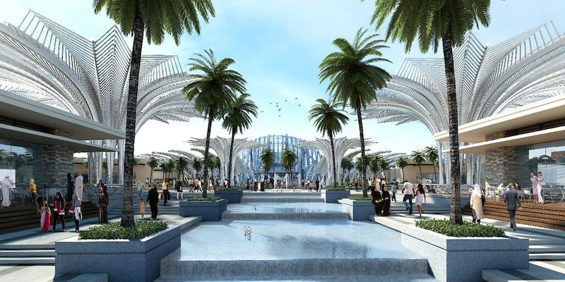 Nakheel Mall on the Palm Jumeirah.  Courtesy Nakheel 