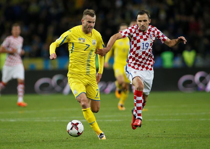 Andriy Yarmolenko of Ukraine and Borussia Dortmund. Valentyn Ogirenko / Reuters