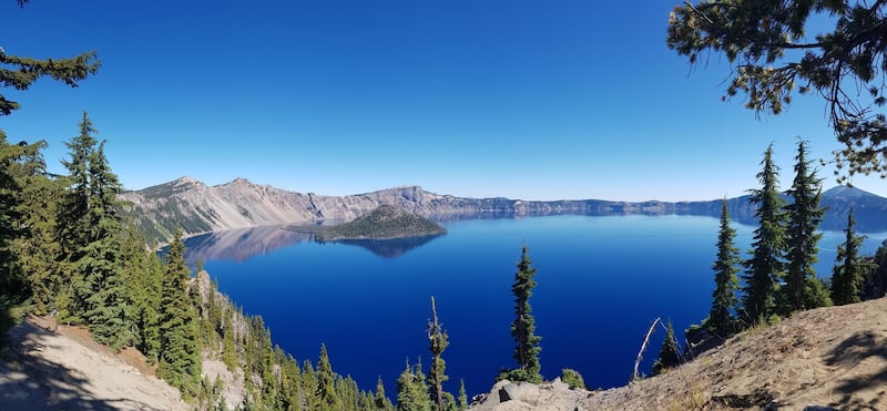 Crater Lake. Courtesy Rosemary Behan 