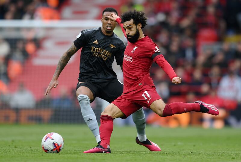 Mohamed Salah - 5. May have got Liverpool’s first goal, but he will be disappointed to not leave the game with three points. He was unlucky with an effort that drew an excellent save from Ramsdale, and his penalty miss could have been costly. Getty 