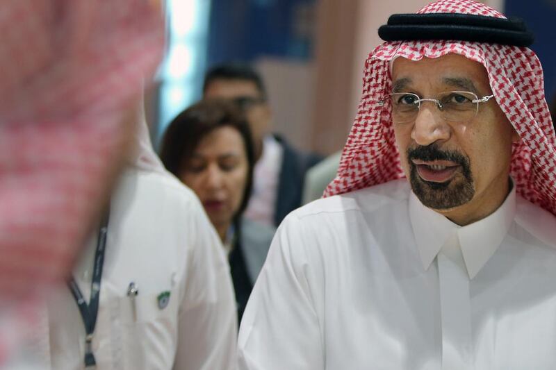 Khalid Al Falih, the Saudi minister of energy, said at WFES that his country was looking to invest up to US$50 billion to produce enough power from renewables to run three million homes. Delores Johnson / The National