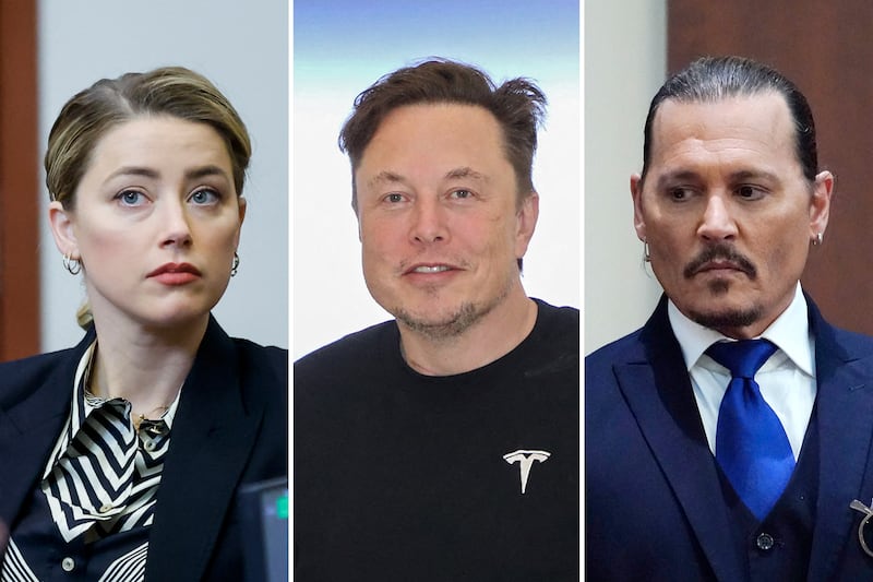 Elon Musk's relationship with Amber Heard has been brought up in the defamation trial between Heard and Johnny Depp. AFP