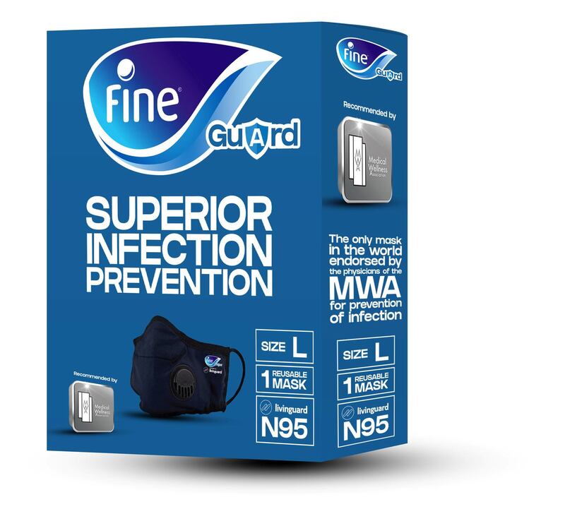 Fine superior infecion prevention mask. courtesy: Fine hygienic holding. 