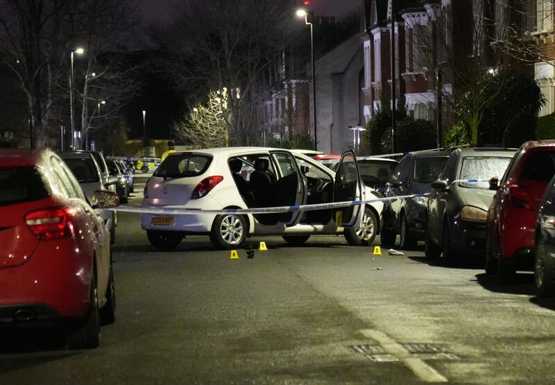 The scene of the attack, which happened at about 7.25pm on January 31, near Clapham Common. An alkaline substance was thrown at a mother and her daughters, leaving two of them with potentially life-changing injuries. PA