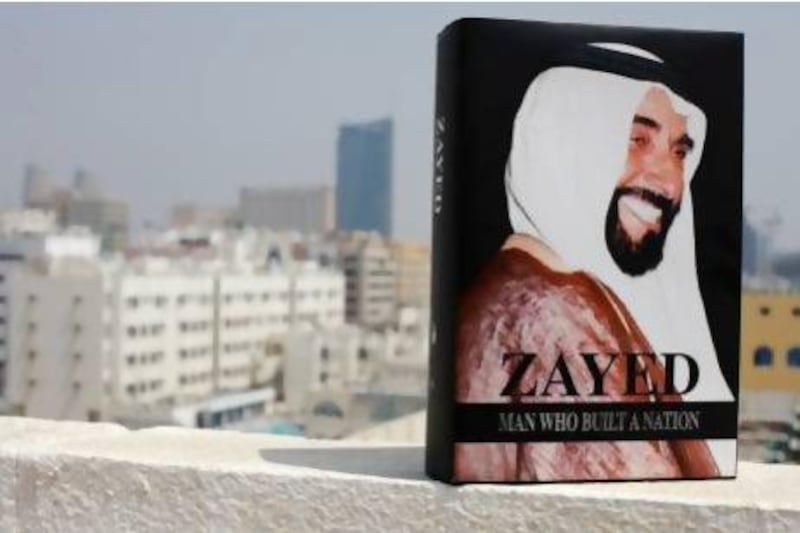 Zayed: A Man Who Built A Nation is an epic in every sense. Weighing more than two kilograms and at 734 pages long, the Dh200 book was released last month. Brian Kerrigan / The National