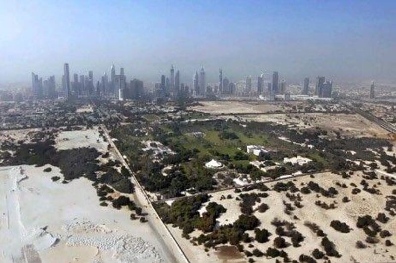 Dubai Municipality's blueprint divides the landmass of the emirate into four rough land zones each of which allows different land uses within it. Jumana El Heloueh / Reuters