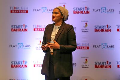 Saba Saleem Warsi secured funding from startup incubator Flat6Labs Bahrain. Courtesy The Stories Studio