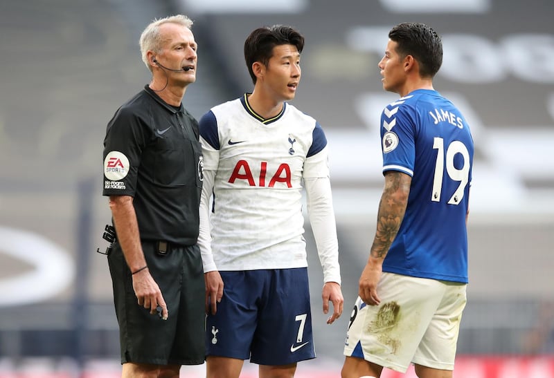 Son Heung-min - 5: The South Korean may still be in Seamus Coleman's pocket. Reuters