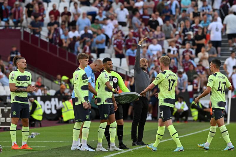 Riyad Mahrez – N/A Subbed on for Phil Foden. City were cruising, and the Algerian did not have a lot to do. 

AFP