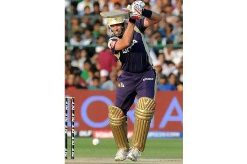 Jacques Kallis, of South Africa, was a Bangalore player for three years before moving to Kolkata this season.