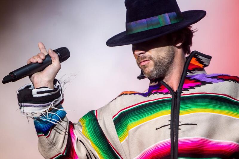 Jay Kay of Jamiroquai, who are headlining Sandance this weekend. AFP 