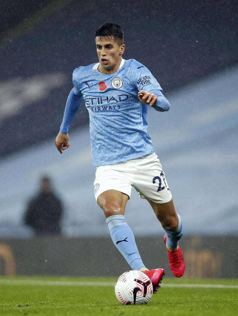 DEFENDERS - Joao Cancelo of Manchester City. PA