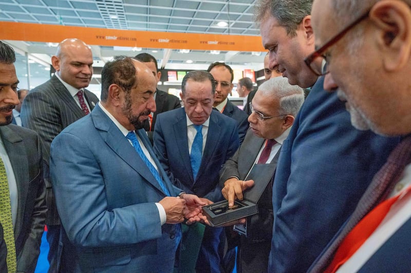 Sheikh Dr. Sultan bin Muhammad Al Qasimi, Ruler of Sharjah, visited the Frankfurt Book Fair 2018.  Sharjah Media Corporation