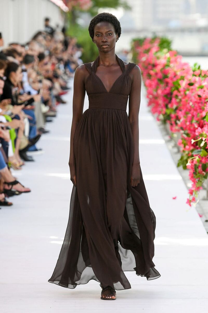 Michael Kors first showed the collection in New York 