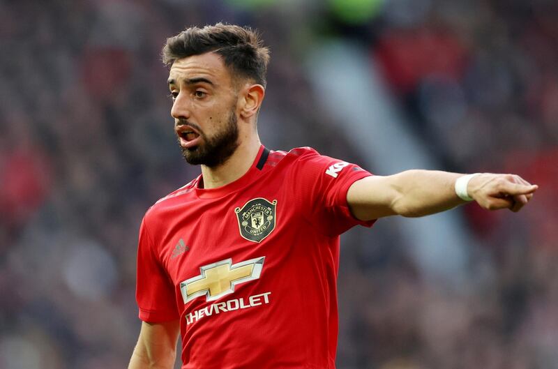 Bruno Fernandes was prolific for Sporting Lisbon, scoring 64 times in less than three seasons before joining United. Reuters