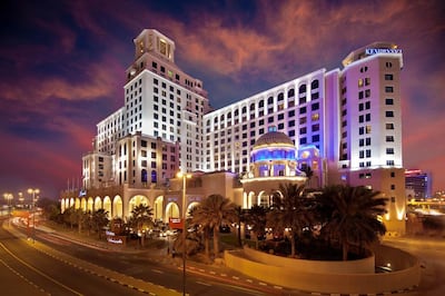 Kempinski Mall of the Emirates in Dubai offers a rate of Dh1,199 for a double room for two people to stay on August 15. Courtesy Kempinski