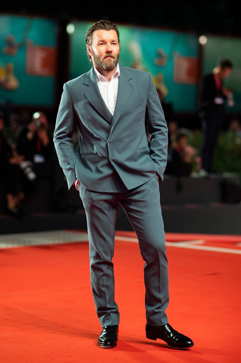 Joel Edgerton arrives for the screening of 'The King' on September 2, 2019 during the 76th Venice Film Festival. AFP