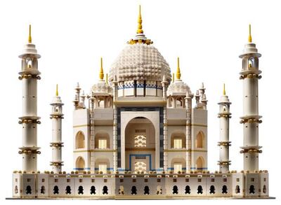 India's Taj Mahal can be duplicated with Lego, just one of the Unesco World Heritage Sites that can be recreated. Courtesy Lego 