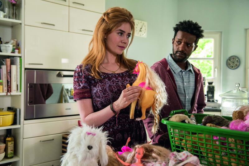 Palina Rojinski and Eric Kabongo in 'Welcome to Germany', which will be screened at Saudi Arabia's first European Film Festival. Photo: Warner Bros. Entertainment