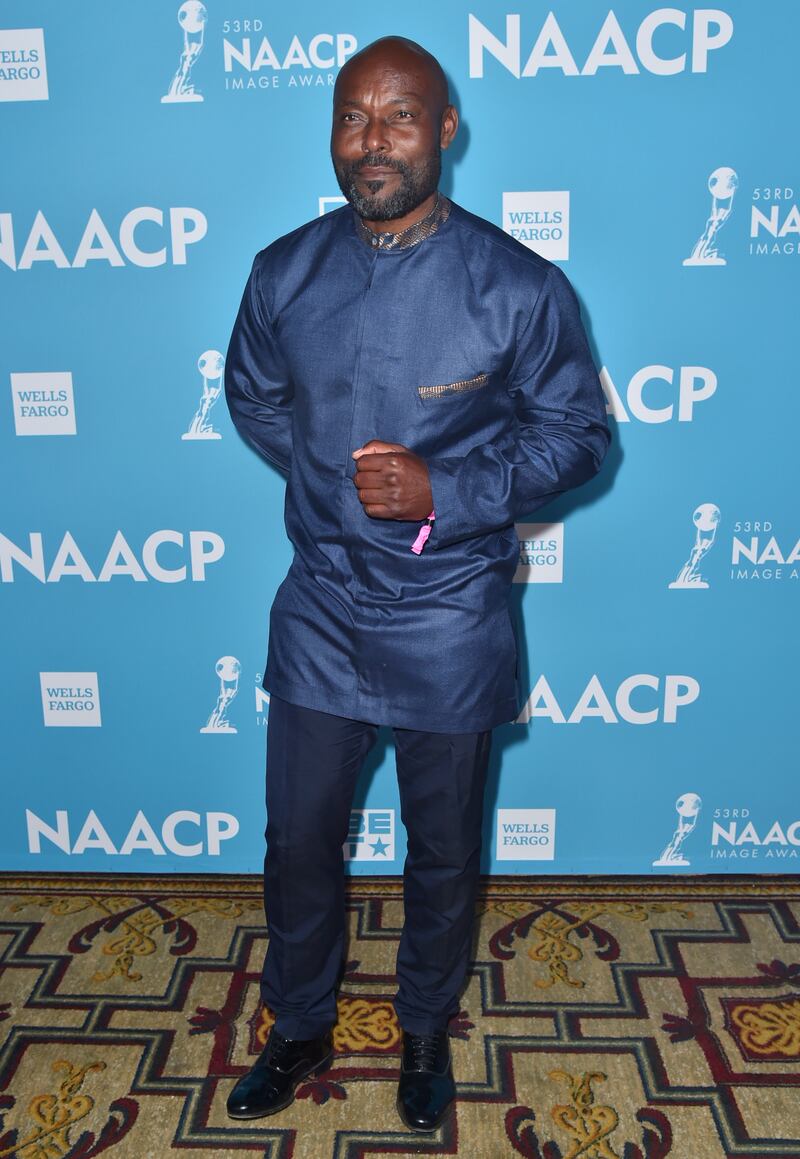 'Everything But A Man' actor Jimmy Jean-Louis arrives. AP Photo