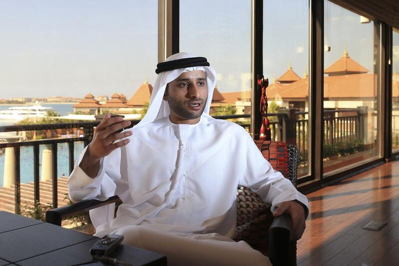 Abdulla Bin Sulayem, the chief executive of Seven Tides. Sarah Dea / The National

