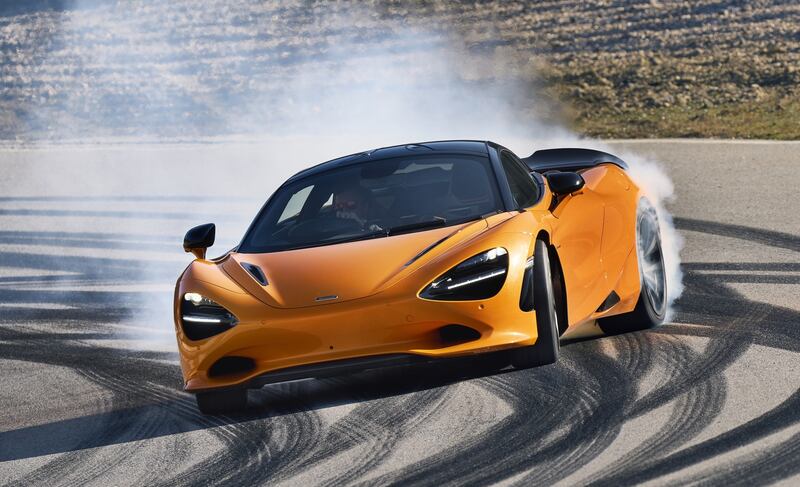 The 750S coupe weighs just 1,389kg with all fluids on board and is 30kg lighter than the 720S