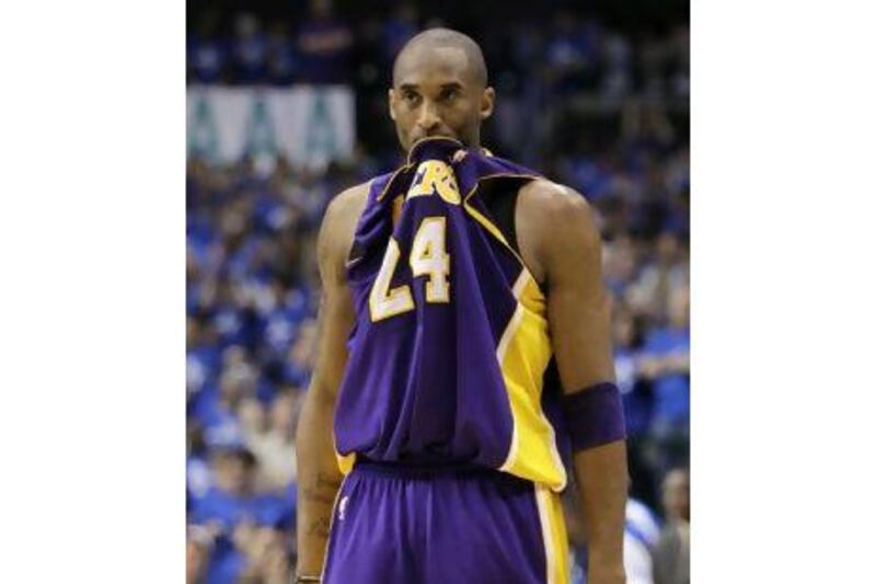 The Los Angeles Lakers' Kobe Bryant. Tony Gutierrez / AP Photo