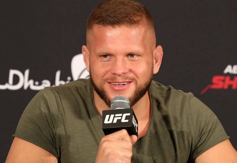 UFC heavyweight Marcin Tybura.